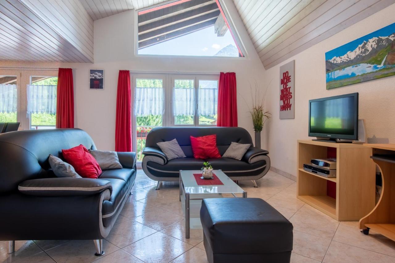 Apartament Haus Aurora Saas-Grund Zewnętrze zdjęcie