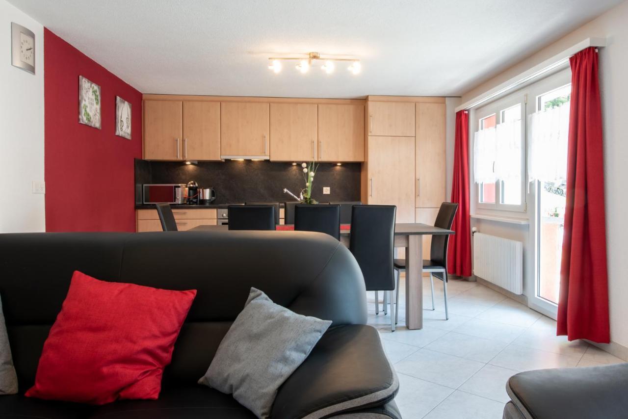 Apartament Haus Aurora Saas-Grund Zewnętrze zdjęcie