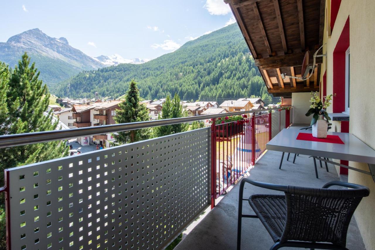 Apartament Haus Aurora Saas-Grund Zewnętrze zdjęcie