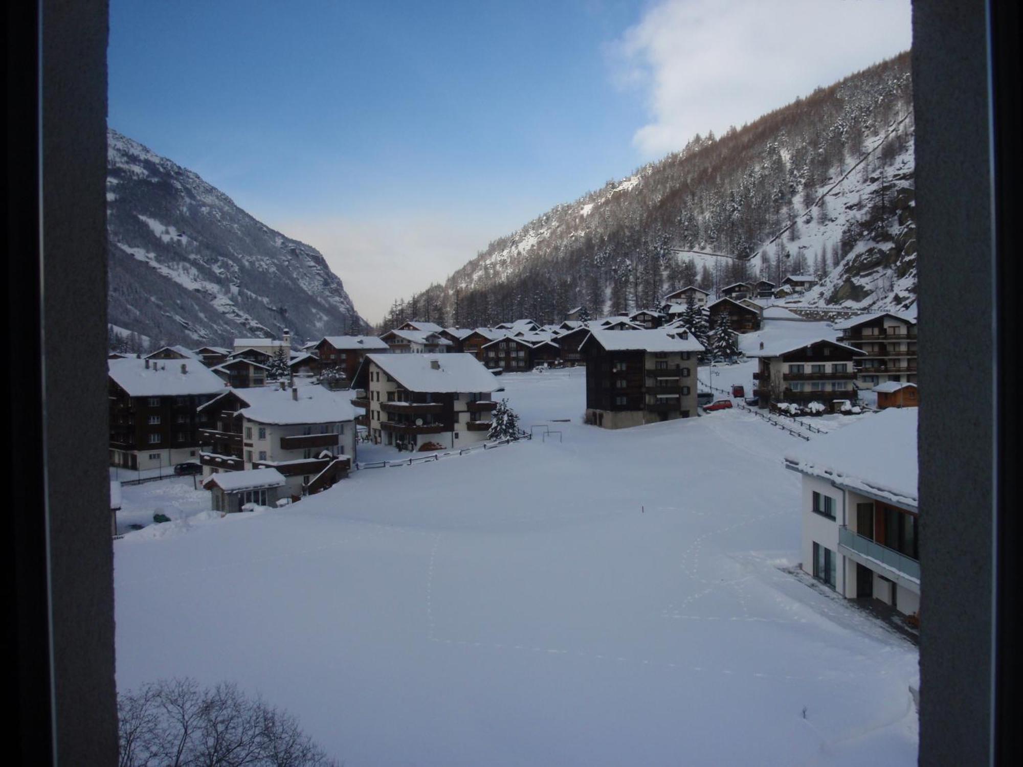 Apartament Haus Aurora Saas-Grund Zewnętrze zdjęcie