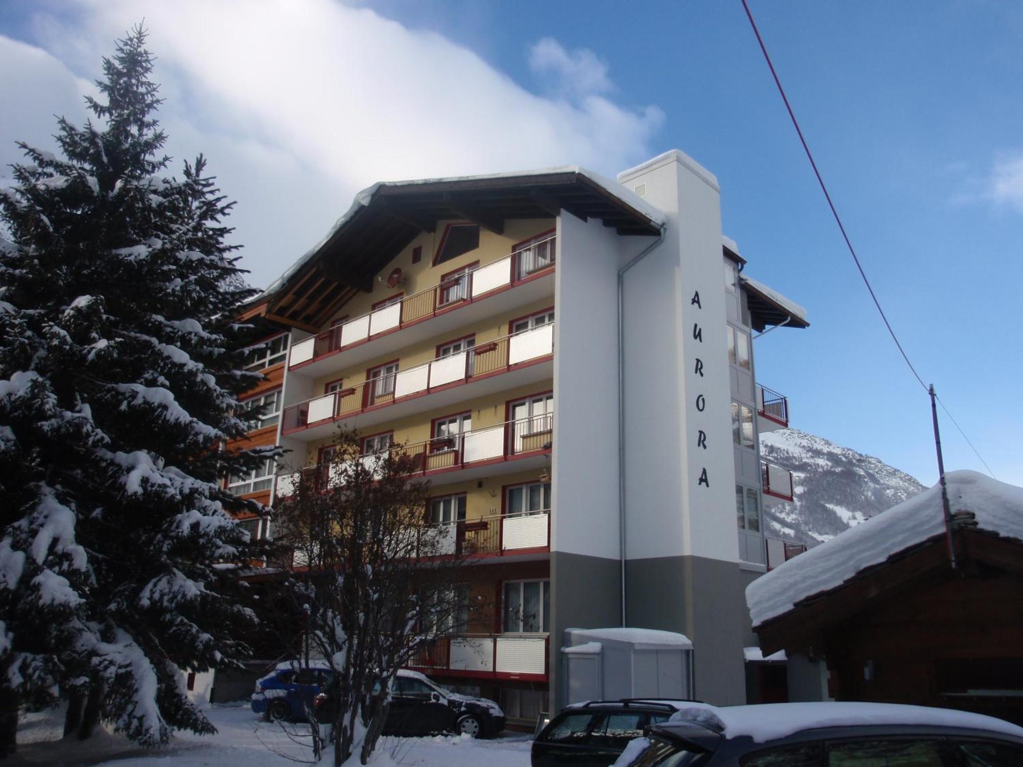 Apartament Haus Aurora Saas-Grund Zewnętrze zdjęcie